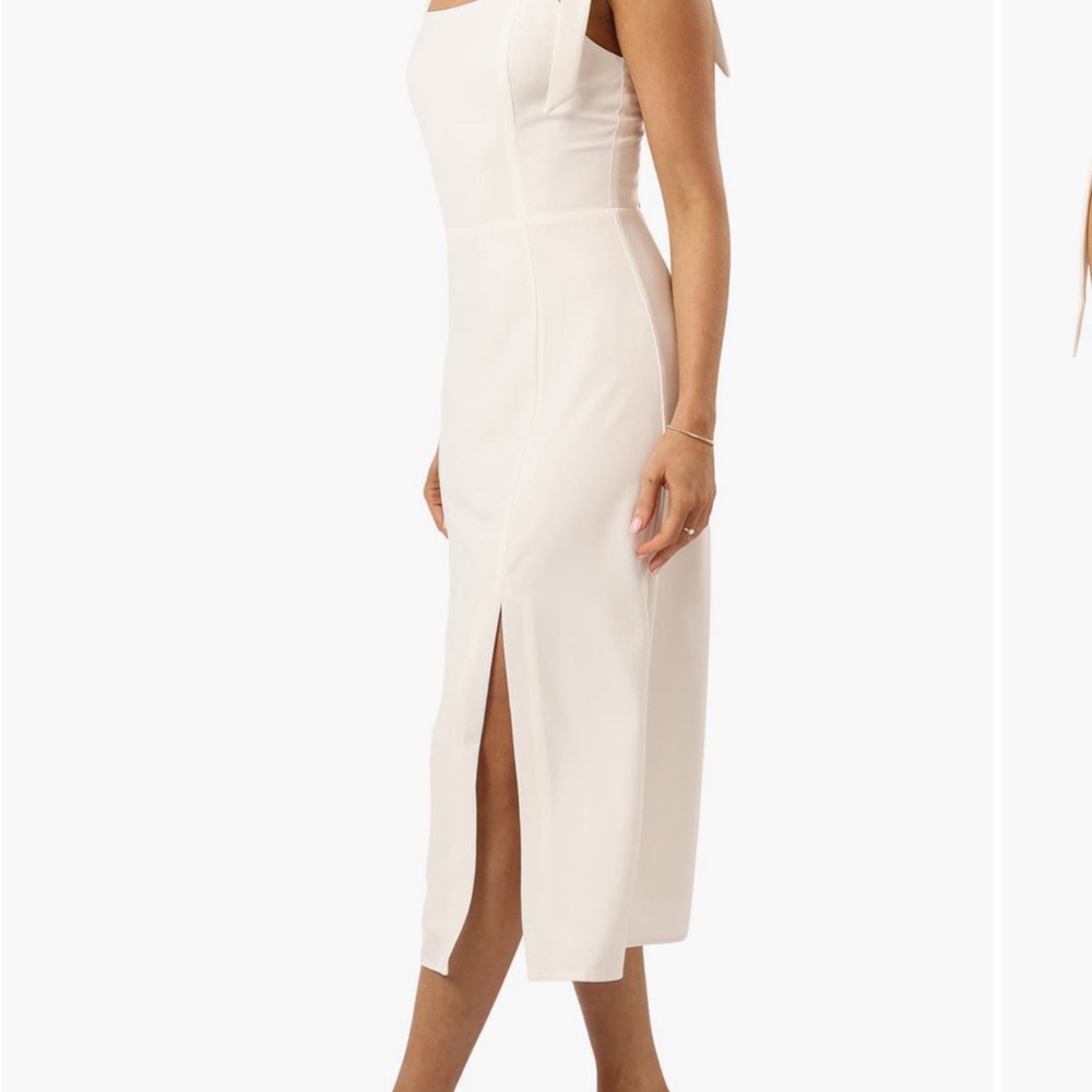 Petal and Pup Cream Dress